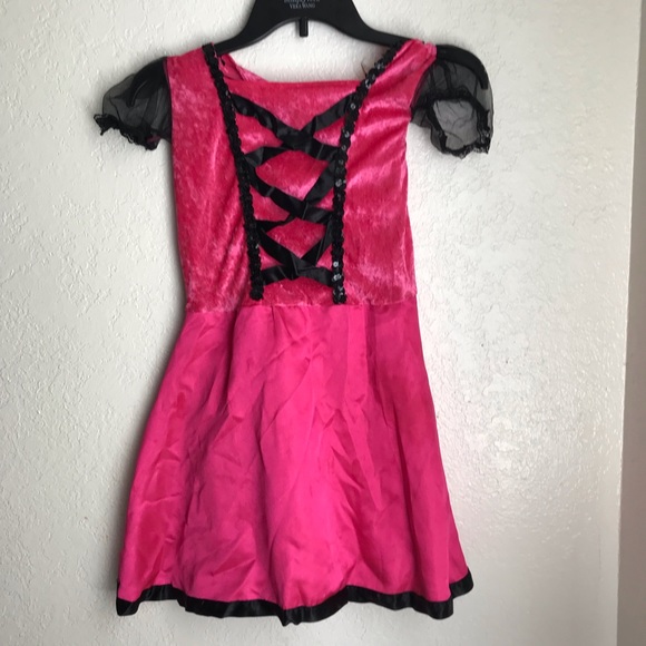 Girl Pink  costume witch size large - Picture 4 of 8
